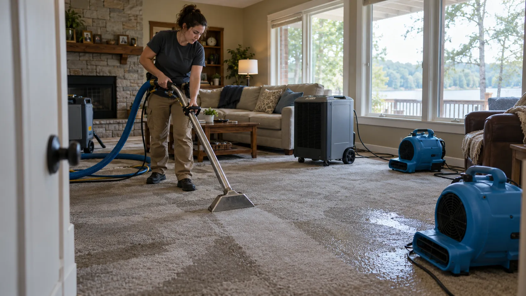 Water Extraction & Structural Drying in Flint, MI